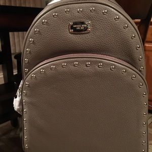 Micheal Kors LG Studded leather Backpack